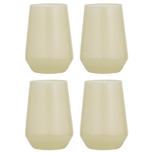 Chelsea Lemon Highball Tumblers 4 Pack