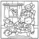 Comfy & Cozy Cute Colouring Book