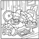 Comfy & Cozy Cute Colouring Book