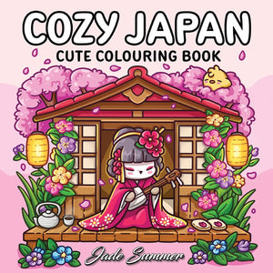 Cozy Japan Cute Colouring Book