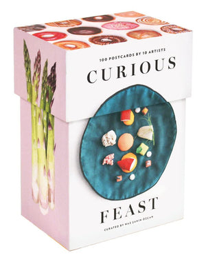 Curious Feast Postcards: 100 Postcards by 10 Artists