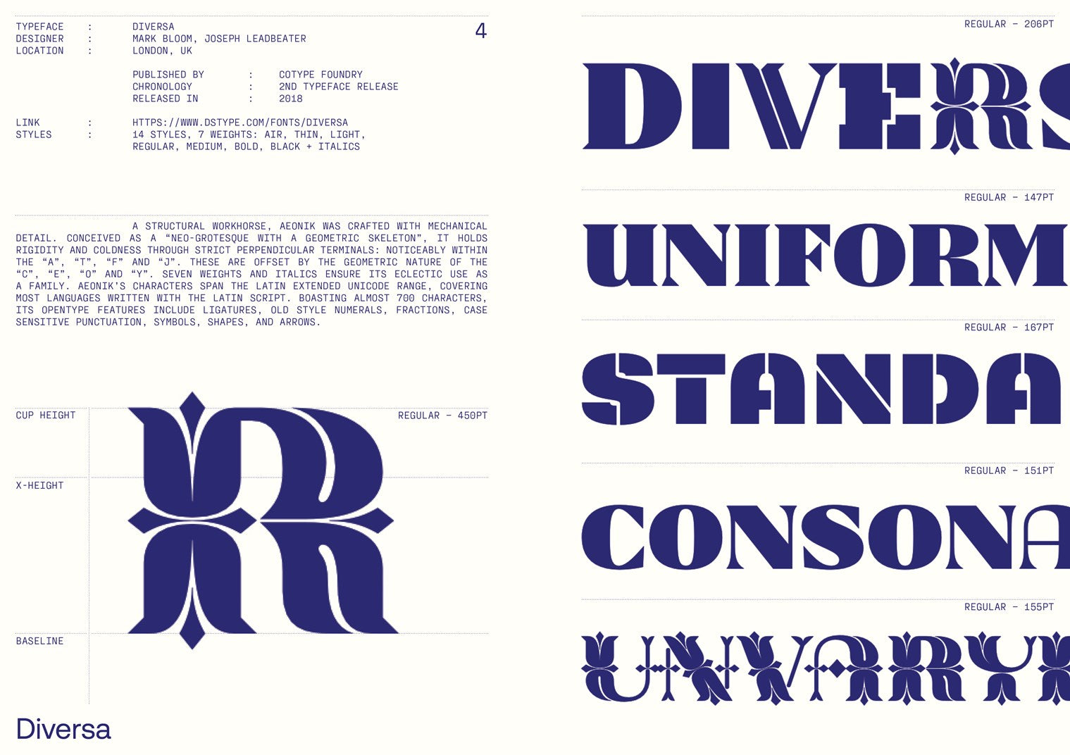 Display in Use: A Collection of Display Typefaces