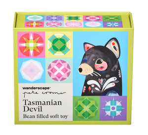 Tasmanian Devil Bean Filled Soft Toy - Pete Cromer