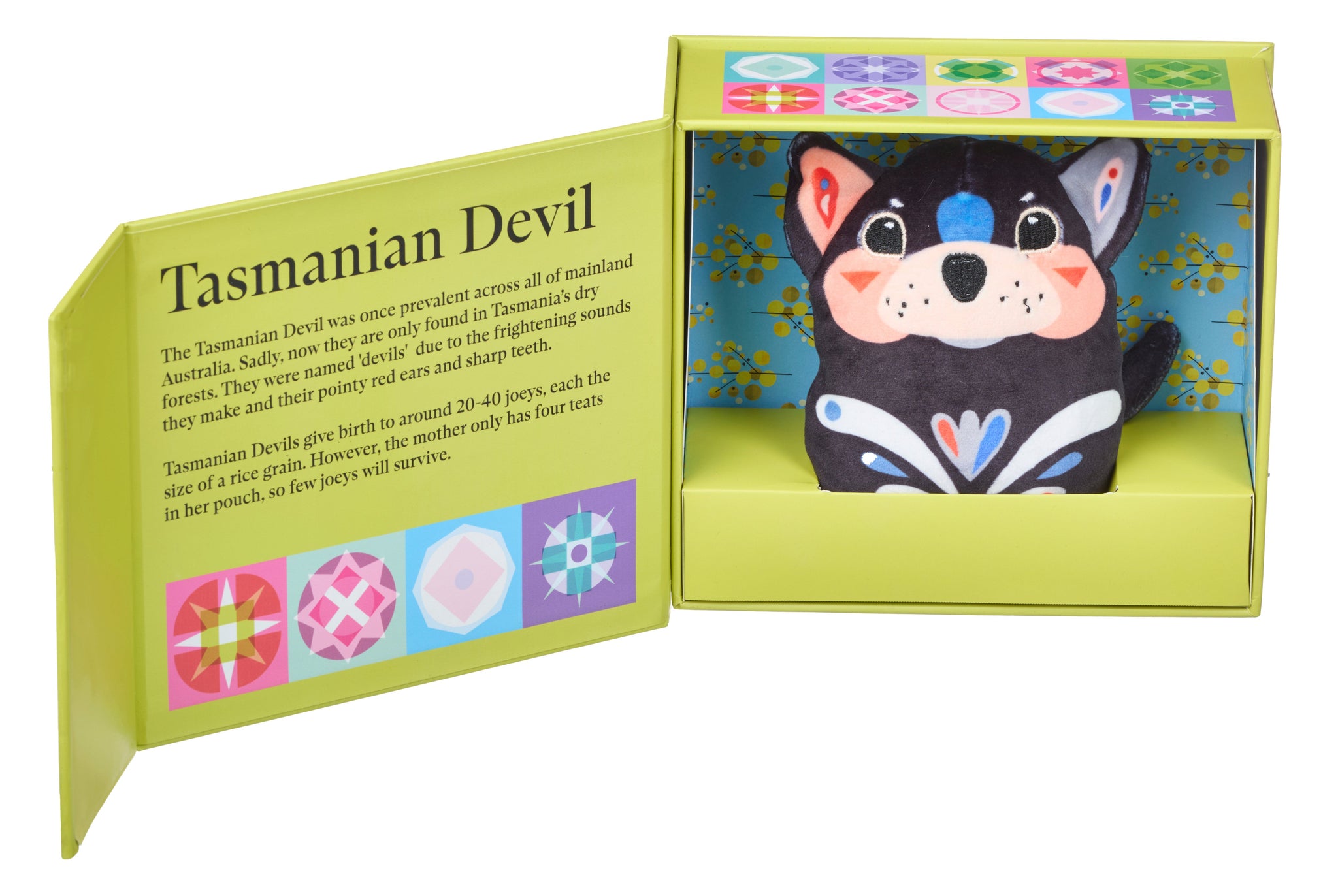 Tasmanian Devil Bean Filled Soft Toy - Pete Cromer