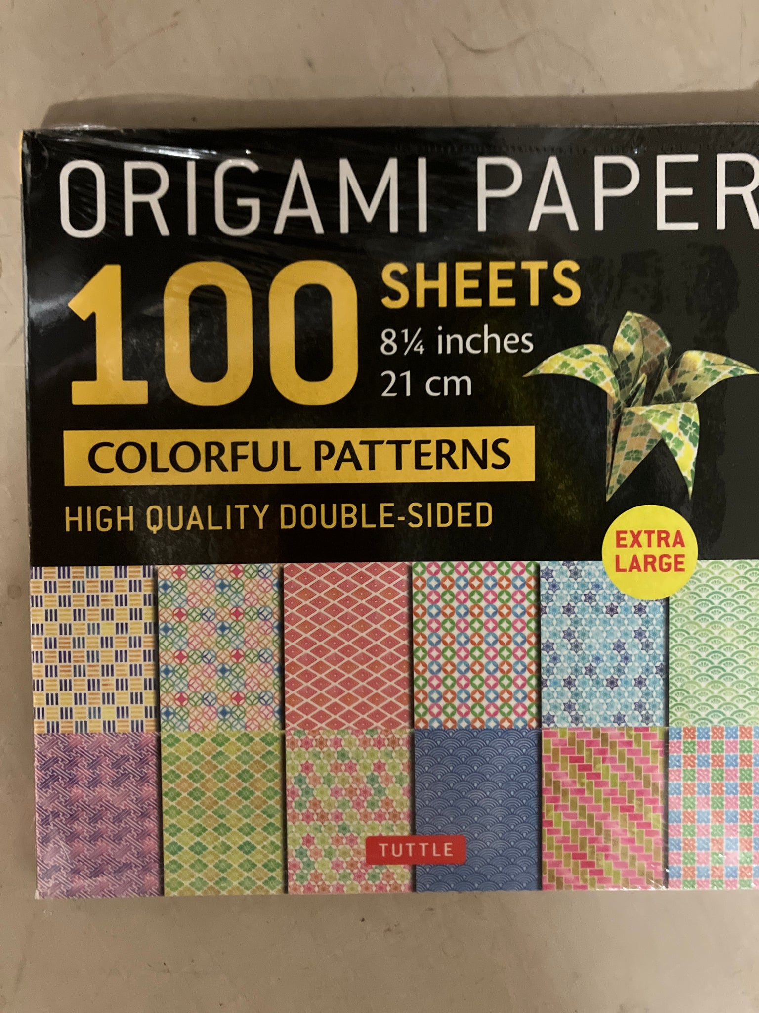 Origami Paper Colourful Patterns