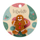 Gingerbread Man Mini Brooch