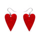 From the Heart Essential Red Drop Earrings