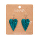 From the Heart Essential Green Drop Earrings