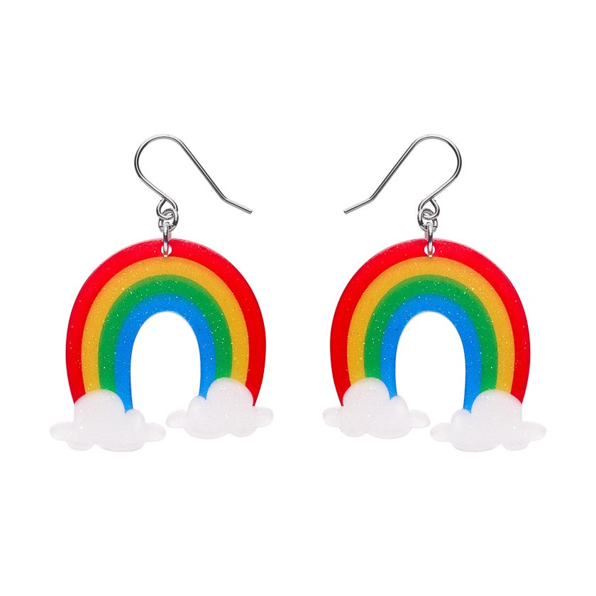 Rainbow Drop Earrings