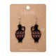 Lekythos Drop Earrings Black