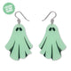 Ghostie Drop Earrings Glow In The Dark