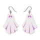 Ghostie Drop Earrings White