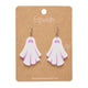 Ghostie Drop Earrings White