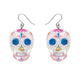 Dia De Los Muertos Drop Earrings