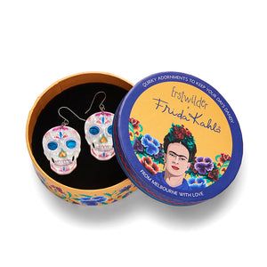 Dia De Los Muertos Drop Earrings