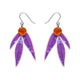 Gainful Gum Leaves Drop Earrings