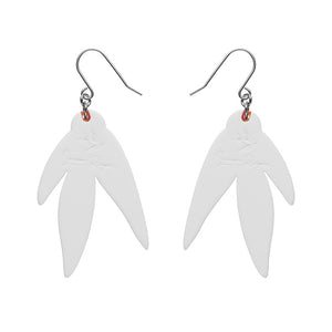 Gainful Gum Leaves Drop Earrings