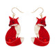 Charming Fox Drop Earrings