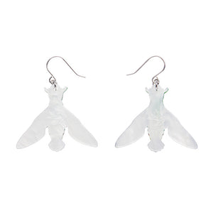 Glimmer the Hawk Moth Drop Earrings