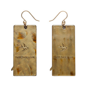 Winning Wonka Bar Drop Earrings