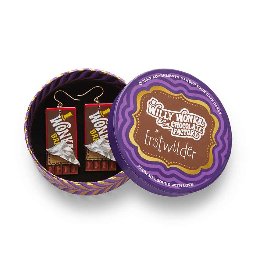 Winning Wonka Bar Drop Earrings