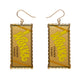 Golden Ticket Drop Earrings