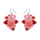 Halcyon Hibiscus Drop Earrings