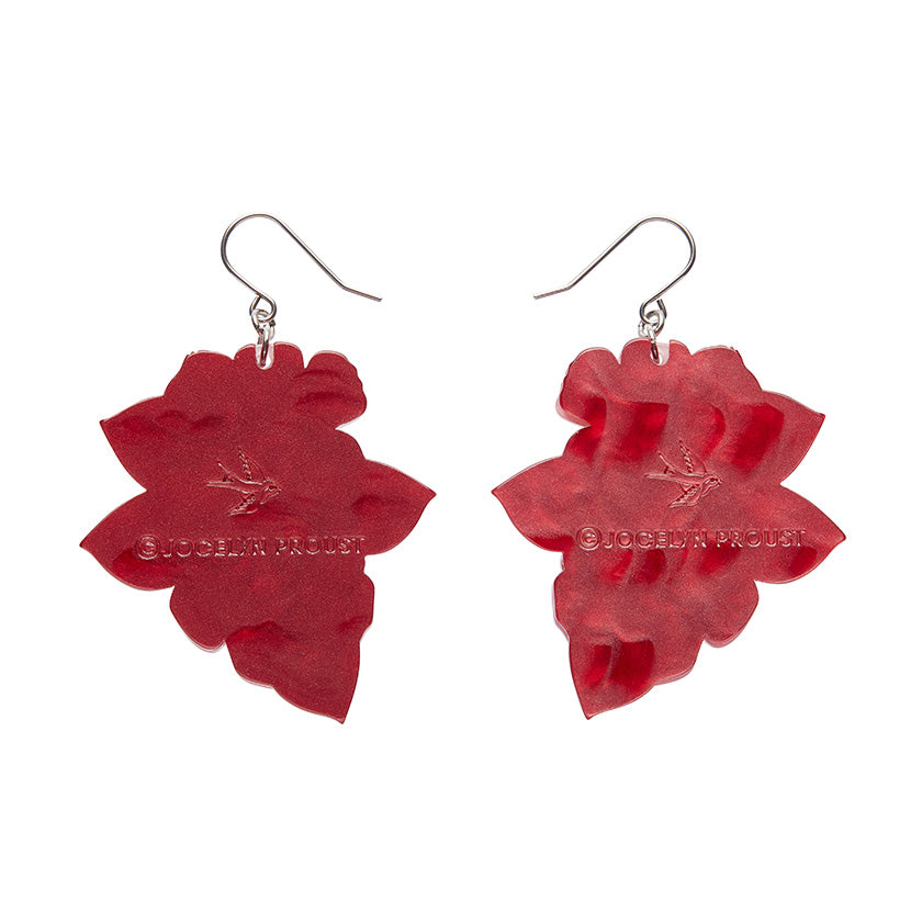 Halcyon Hibiscus Drop Earrings