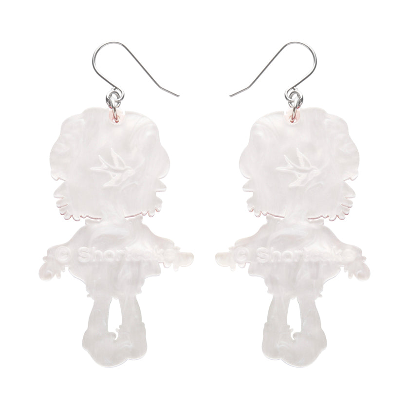 Sweet Strawberry Shortcake Drop Earrings