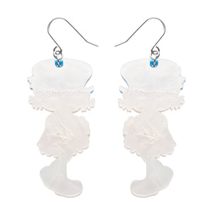 Blueberry Muffin Drop Earrings
