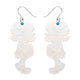 Blueberry Muffin Drop Earrings