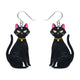 Bad Luck Charm Drop Earrings