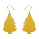 Christmas Tree Centre Piece Drop Earrings