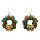 Forest Wreath Drop Earrings