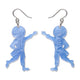 Moonface Drop Earrings