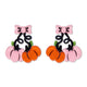 Pair O'Pumpkins Drop Earrings