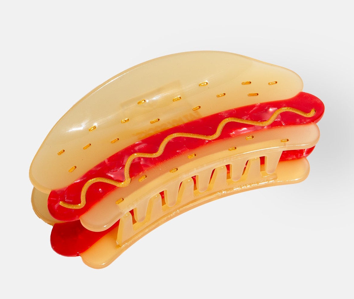 Hot Dog Hair Claw