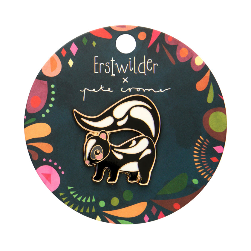 Sassy Skunk Enamel Pin
