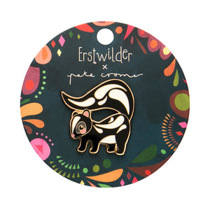 Sassy Skunk Enamel Pin