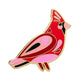 Notable Northern Cardinal Enamel Pin