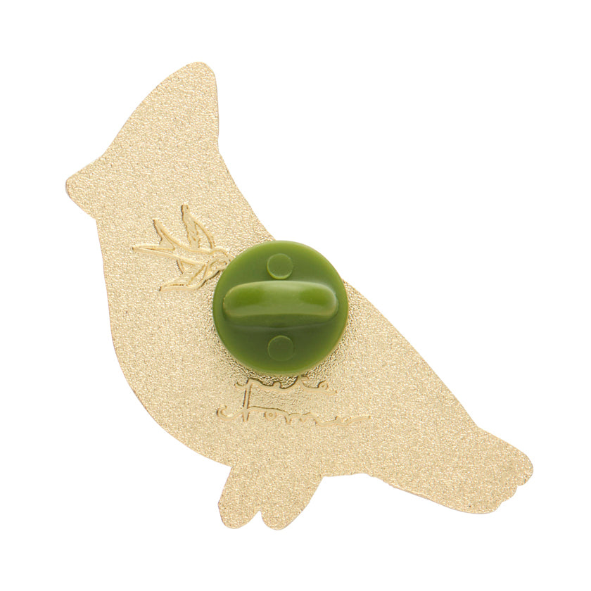 Notable Northern Cardinal Enamel Pin