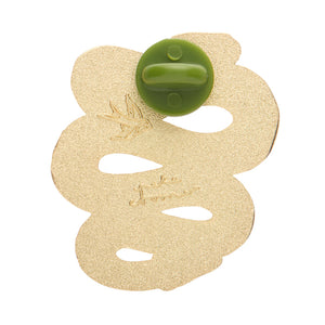 Rowdy Rattlesnake Enamel Pin