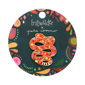 Rowdy Rattlesnake Enamel Pin
