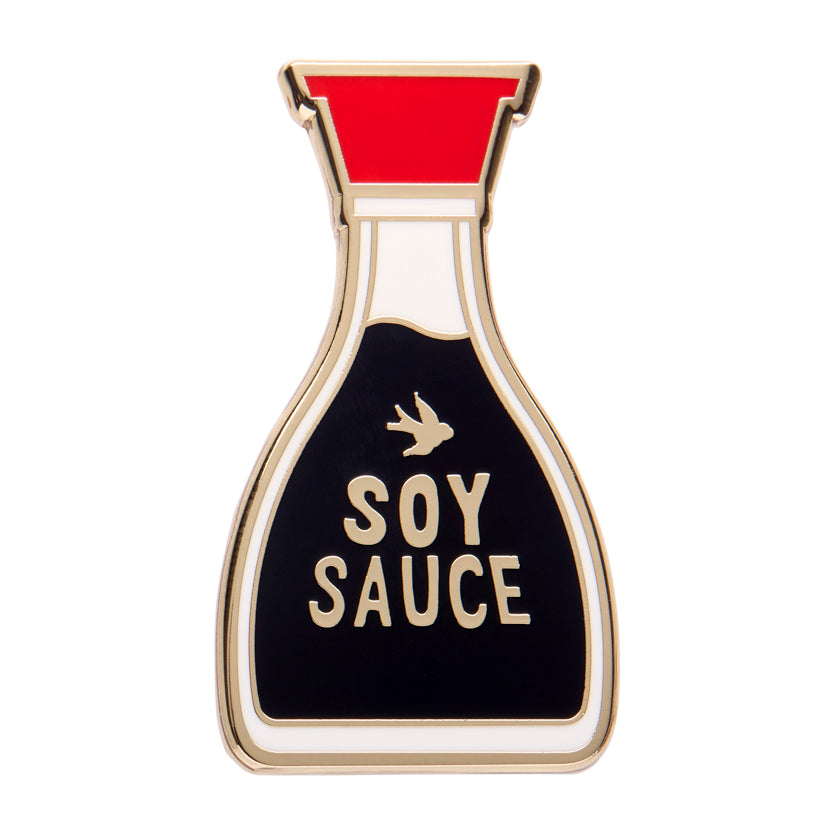 Joy of Soy Enamel Pin