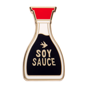 Joy of Soy Enamel Pin