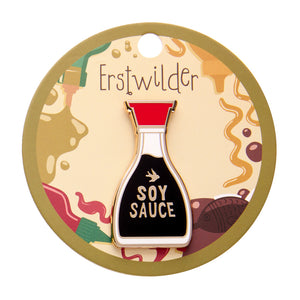 Joy of Soy Enamel Pin