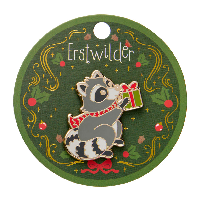 Rhi Rhi The Raccoon Enamel Pin