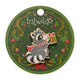 Rhi Rhi The Raccoon Enamel Pin