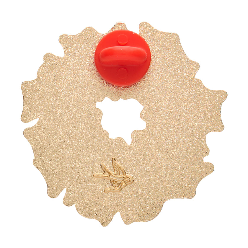 Forest Wreath Enamel Pin