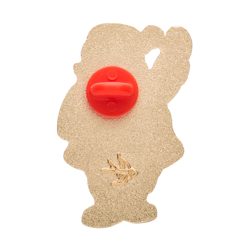 Santas Surprise Enamel Pin